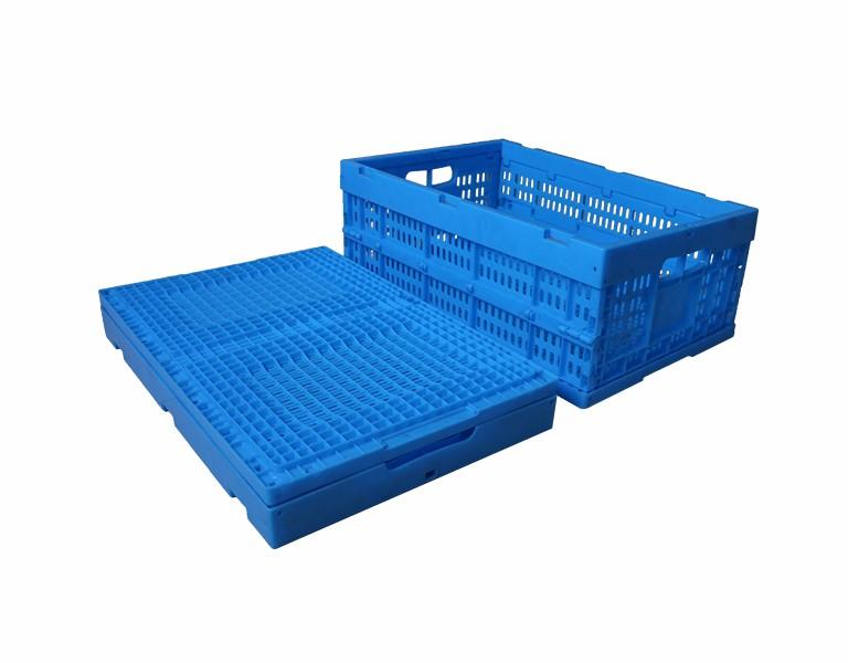 軒盛塑業(yè)600-240塑料內倒式折疊周轉筐