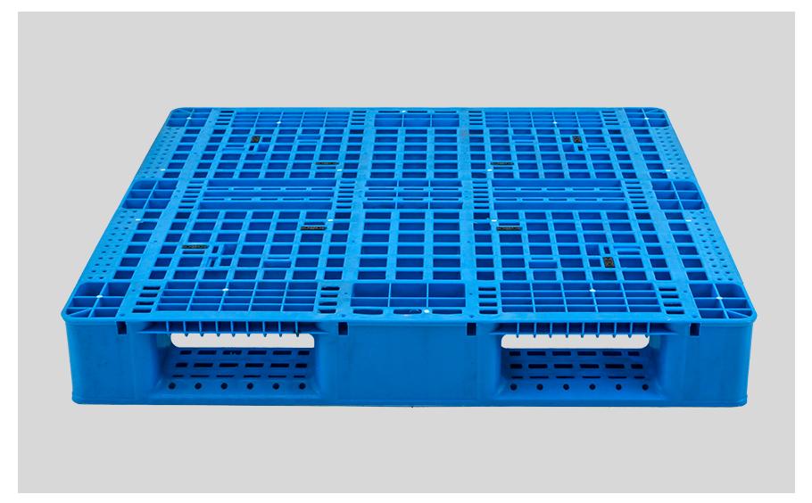 軒盛塑業(yè)1111網(wǎng)格川字重型塑料托盤-正面 軒盛塑業(yè)1111網(wǎng)格川字重型塑料托盤-正面