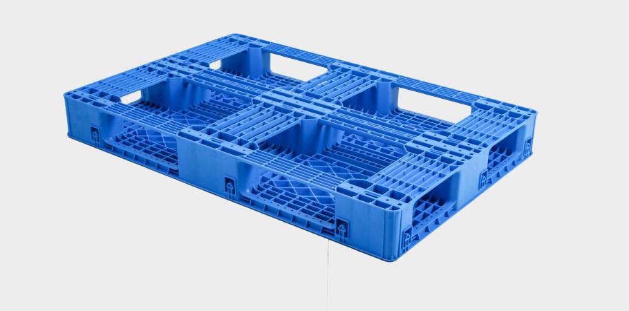 軒盛塑業(yè)EU1208網(wǎng)格田字塑料托盤反面 軒盛塑業(yè)EU1208網(wǎng)格田字塑料托盤反面