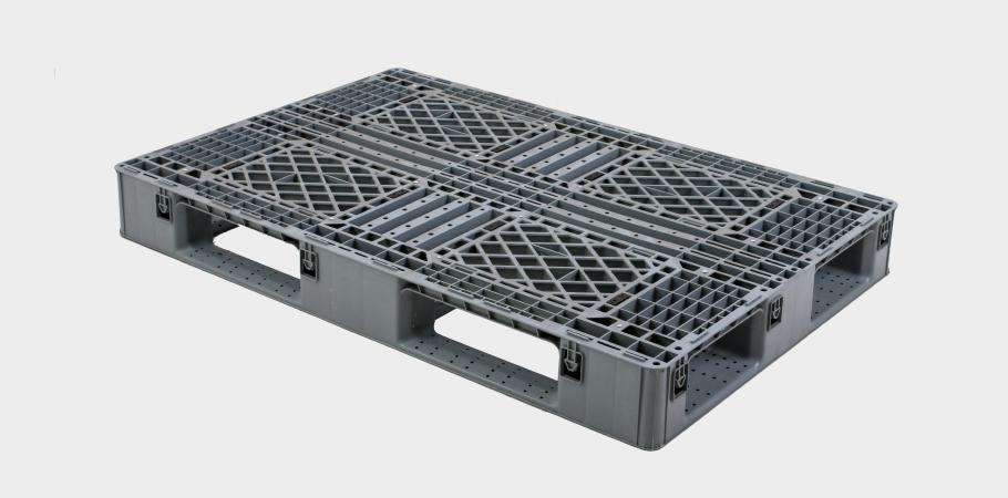 軒盛塑業(yè)EU1208網(wǎng)格田字塑料托盤 軒盛塑業(yè)EU1208網(wǎng)格田字塑料托盤