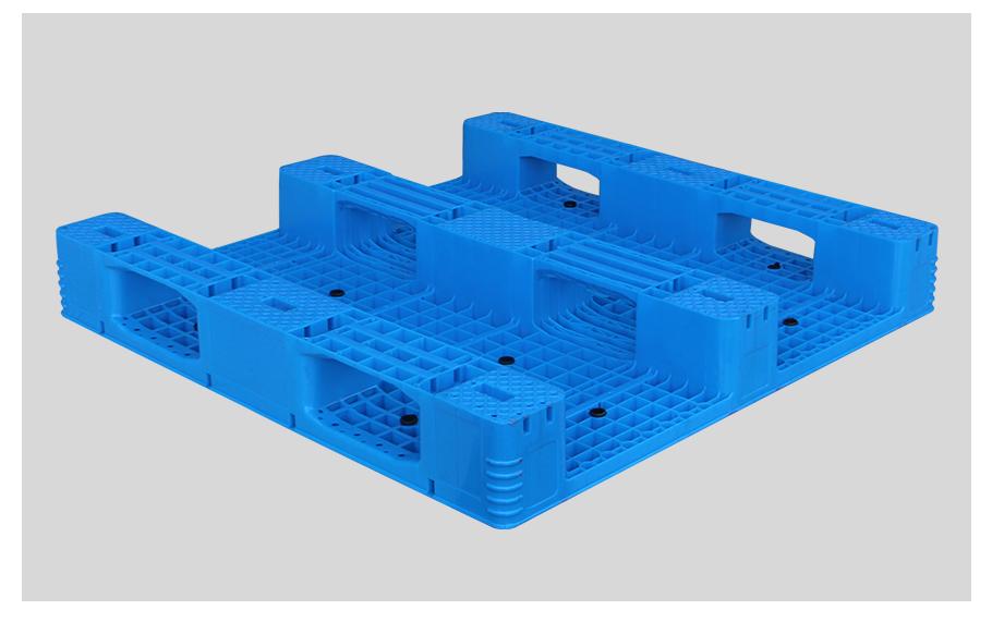 1212網(wǎng)格川字倉(cāng)儲(chǔ)塑料托盤反面