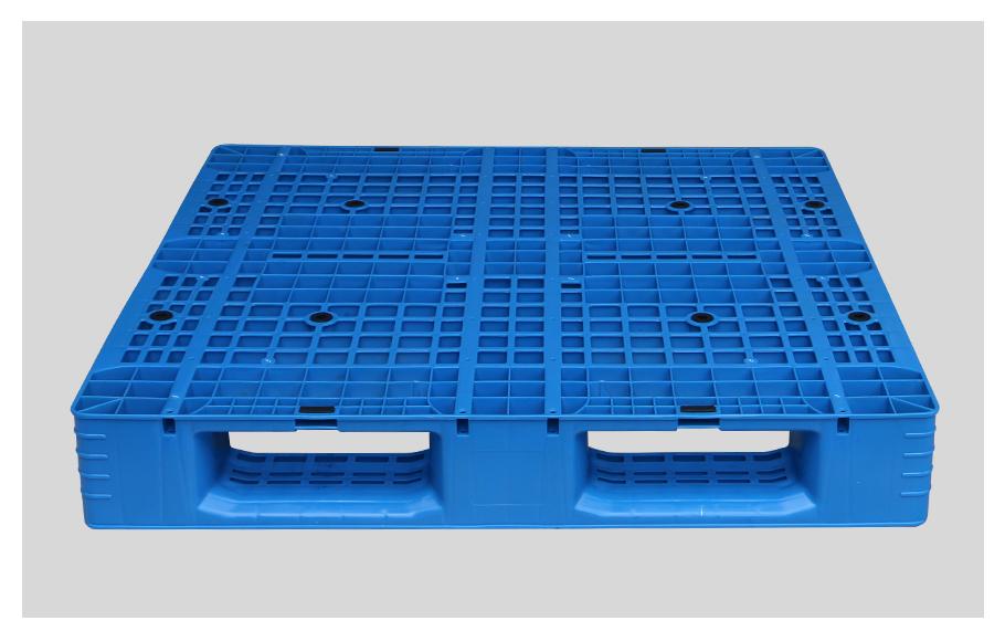 1111網(wǎng)格川字塑料托盤正面