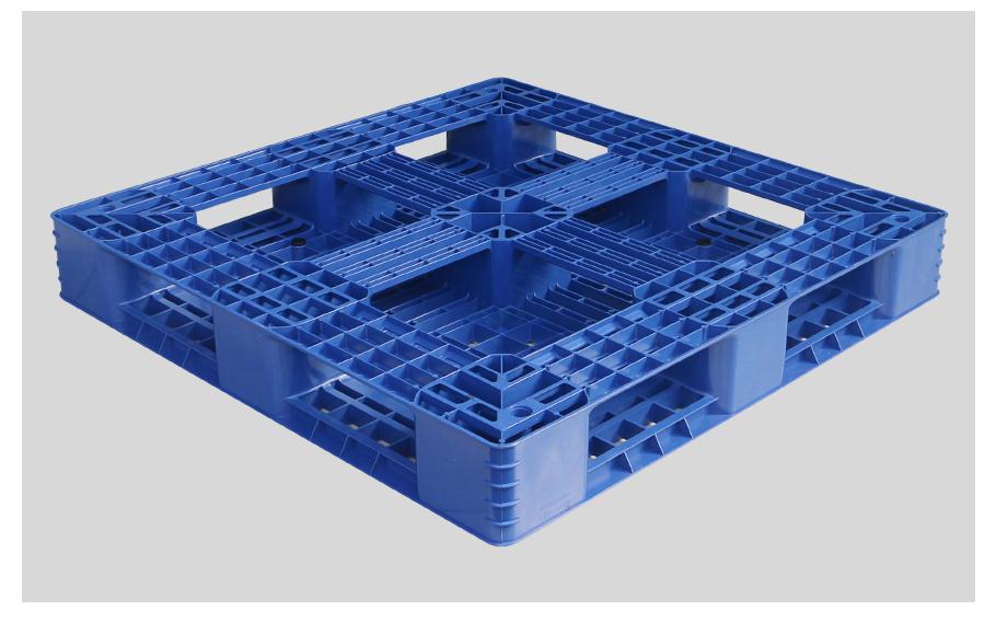 1111網(wǎng)格田字塑料托盤反面 1111網(wǎng)格田字塑料托盤反面