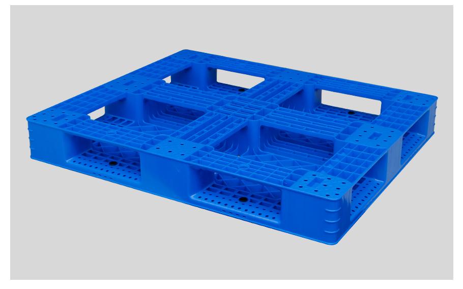 1210網(wǎng)格田字塑料托盤反面 1210網(wǎng)格田字塑料托盤反面