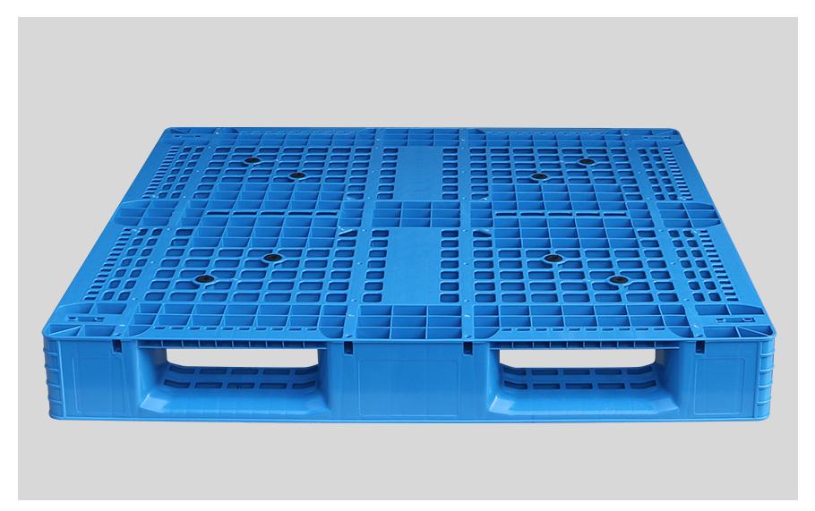 1212網(wǎng)格川字塑料托盤-正面 1212網(wǎng)格川字塑料托盤-正面